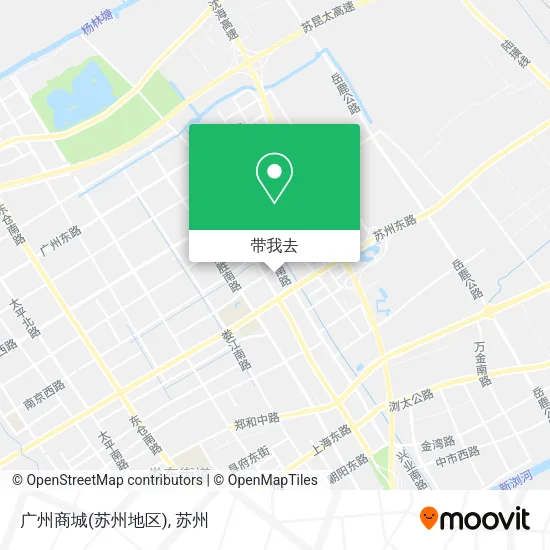 广州商城(苏州地区)地图