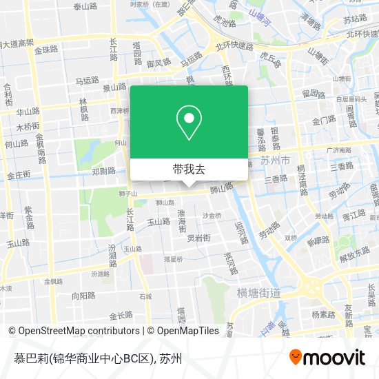 慕巴莉(锦华商业中心BC区)地图