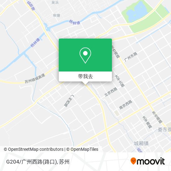 G204/广州西路(路口)地图