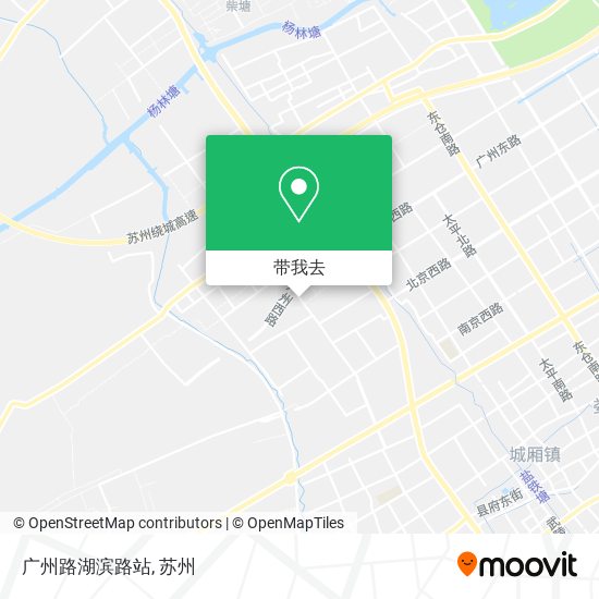 广州路湖滨路站地图