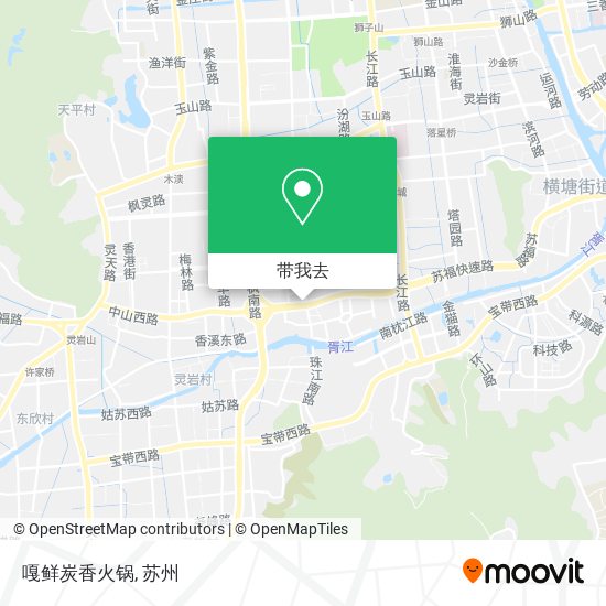 嘎鲜炭香火锅地图