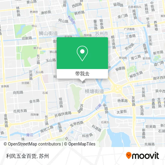 利民五金百货地图
