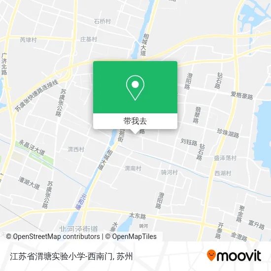 江苏省渭塘实验小学-西南门地图