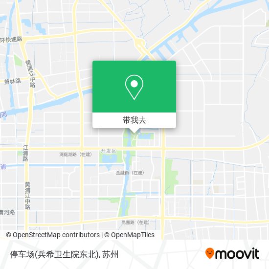 停车场(兵希卫生院东北)地图