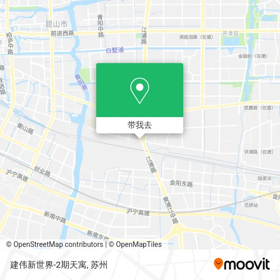 建伟新世界-2期天寓地图