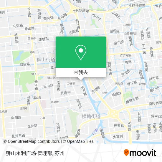 狮山永利广场-管理部地图