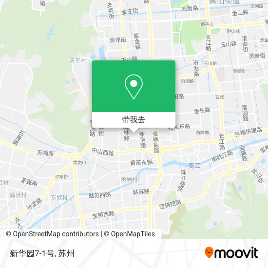 新华园7-1号地图