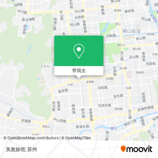 美惠旅馆地图