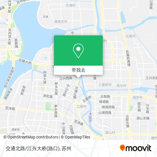 交通北路/江兴大桥(路口)地图