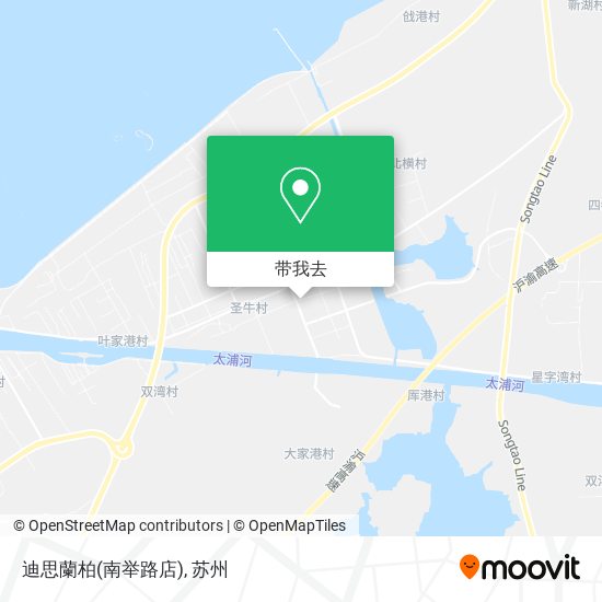 迪思蘭柏(南举路店)地图