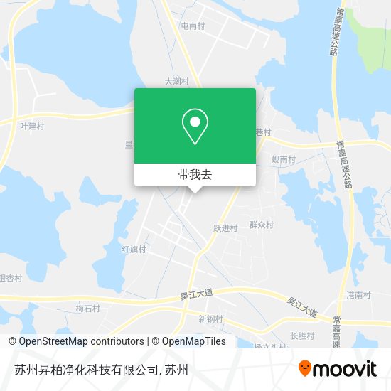 苏州昇柏净化科技有限公司地图