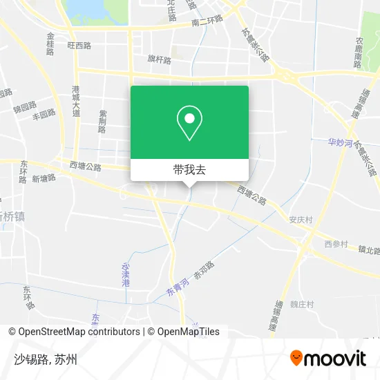 沙锡路地图