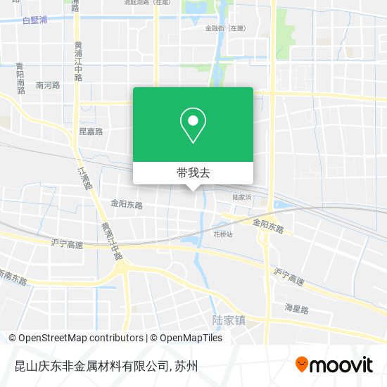 昆山庆东非金属材料有限公司地图