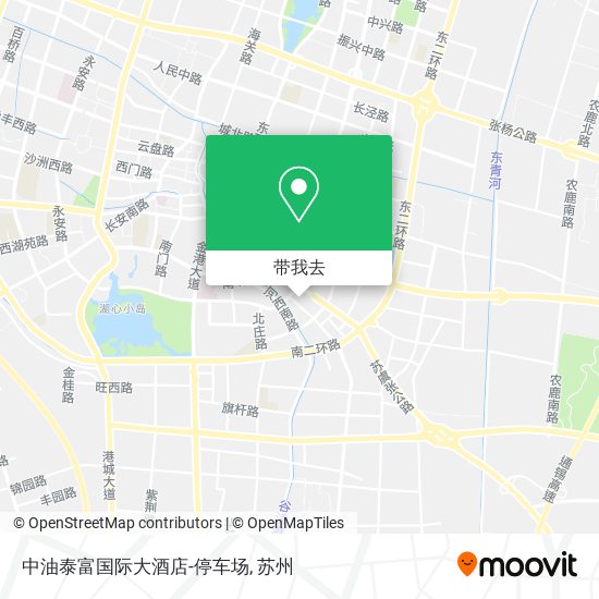 中油泰富国际大酒店-停车场地图