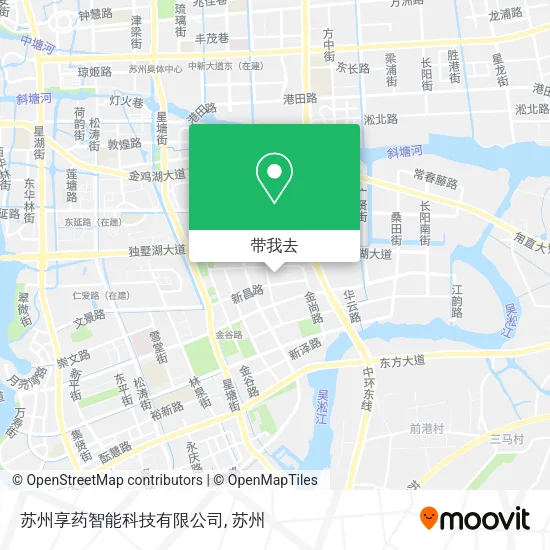 苏州享药智能科技有限公司地图