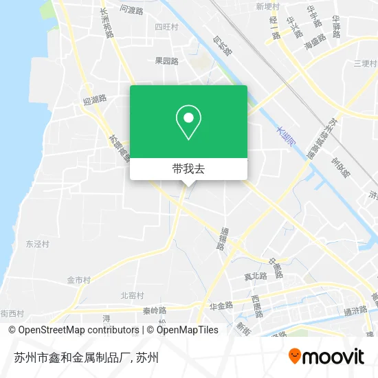 苏州市鑫和金属制品厂地图