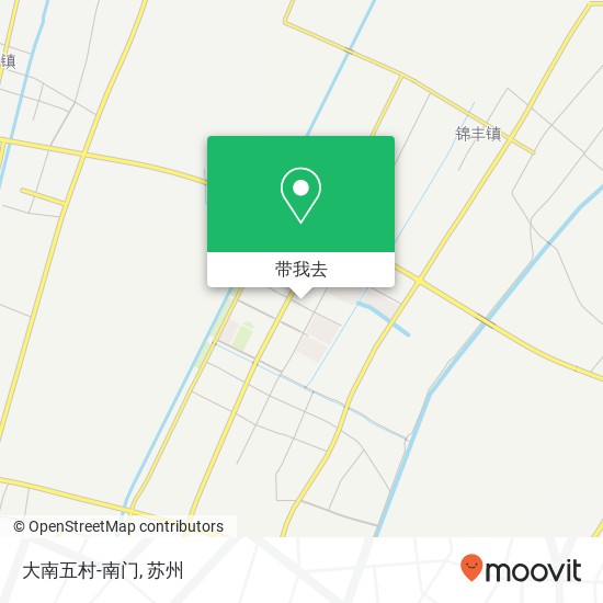 大南五村-南门地图
