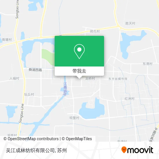 吴江成林纺织有限公司地图