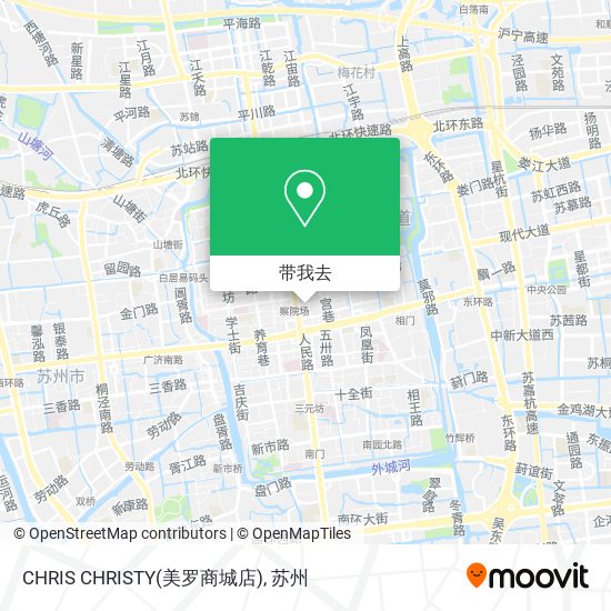 CHRIS CHRISTY(美罗商城店)地图