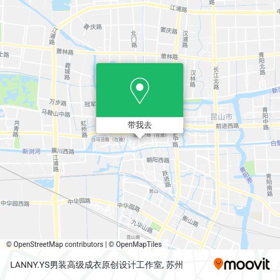 LANNY.YS男装高级成衣原创设计工作室地图