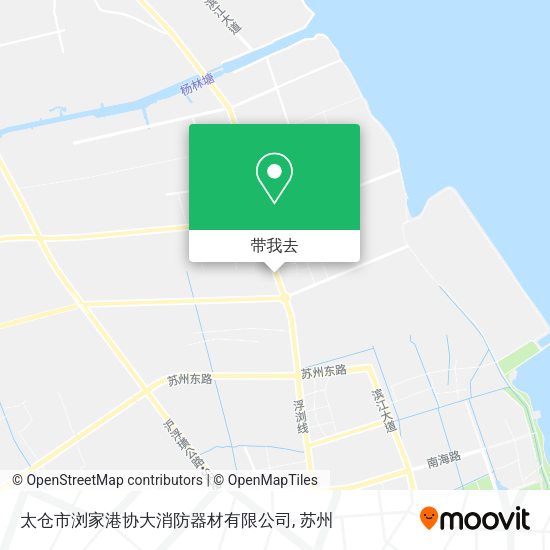 太仓市浏家港协大消防器材有限公司地图