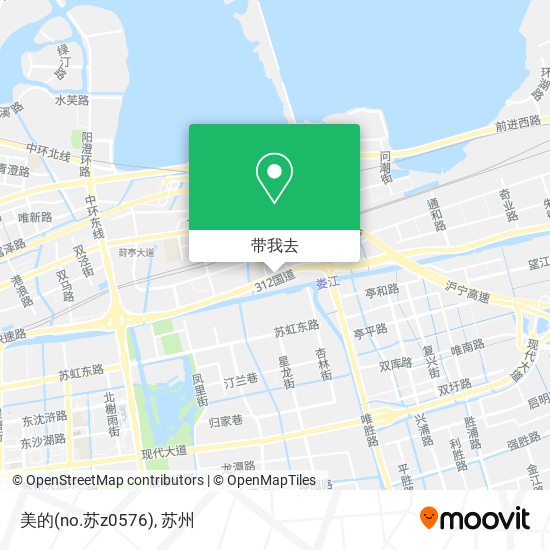 美的(no.苏z0576)地图