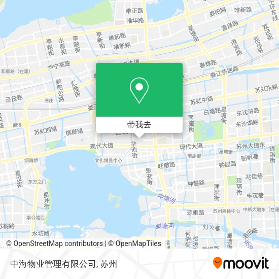 中海物业管理有限公司地图