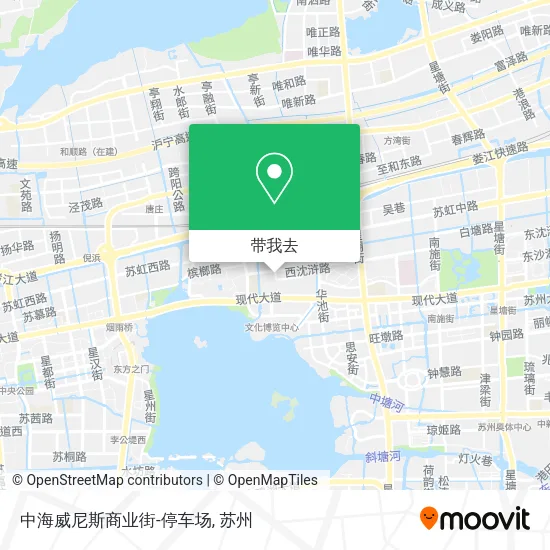 中海威尼斯商业街-停车场地图
