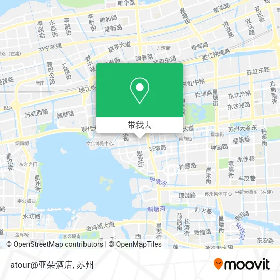 atour@亚朵酒店地图