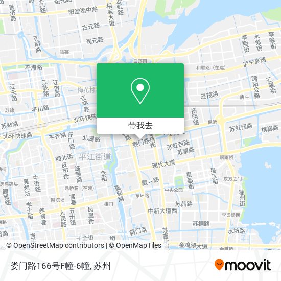 娄门路166号F幢-6幢地图