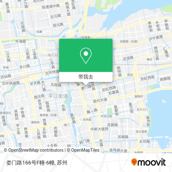 娄门路166号F幢-6幢地图