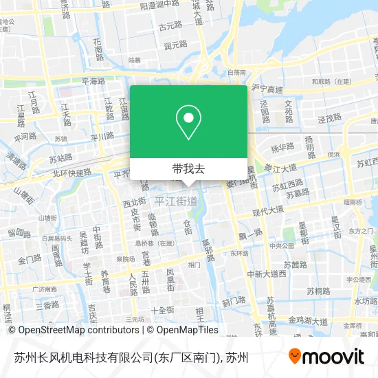 苏州长风机电科技有限公司(东厂区南门)地图