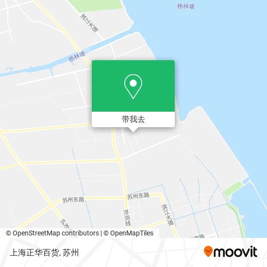 上海正华百货地图