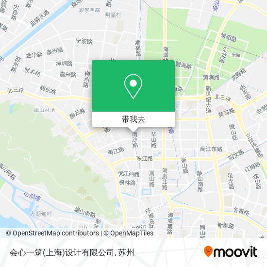 会心一筑(上海)设计有限公司地图