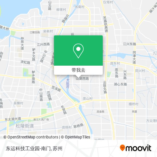 东运科技工业园-南门地图