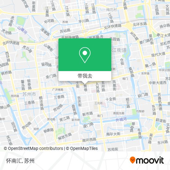 怀南汇地图