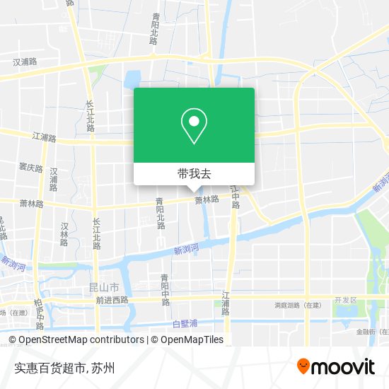 实惠百货超市地图