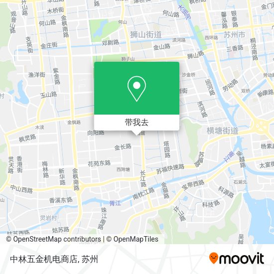 中林五金机电商店地图