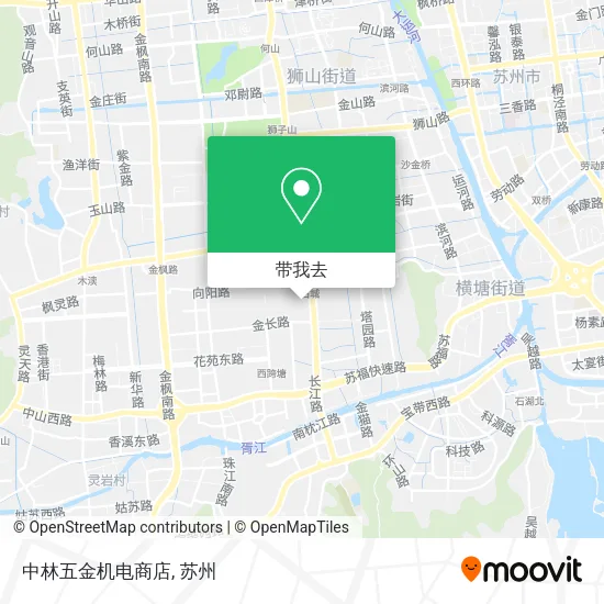 中林五金机电商店地图