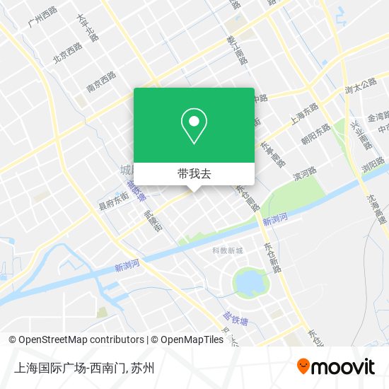上海国际广场-西南门地图