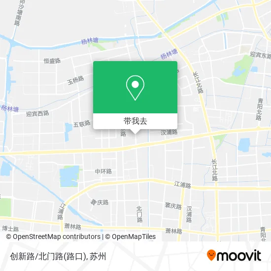 创新路/北门路(路口)地图