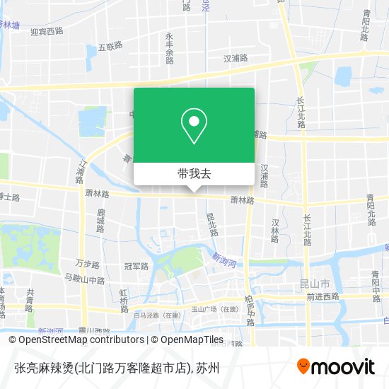 张亮麻辣烫(北门路万客隆超市店)地图