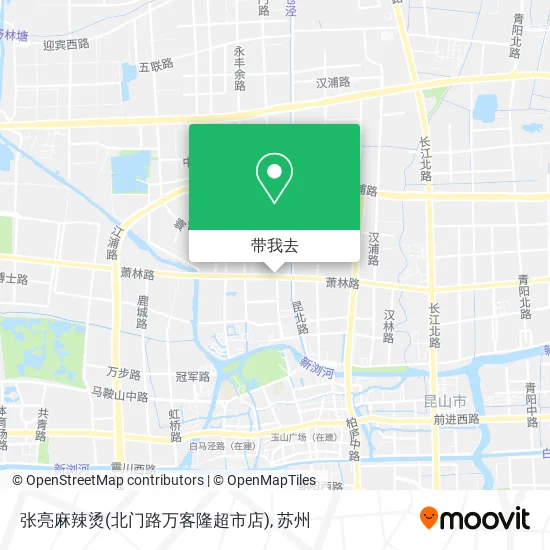 张亮麻辣烫(北门路万客隆超市店)地图