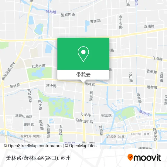 萧林路/萧林西路(路口)地图