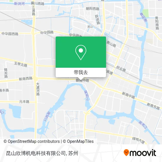 昆山欣博机电科技有限公司地图