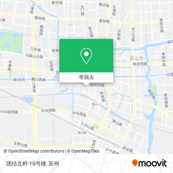 团结北村-10号楼地图