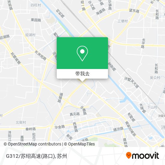 G312/苏绍高速(路口)地图