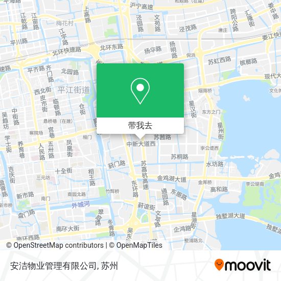 安洁物业管理有限公司地图