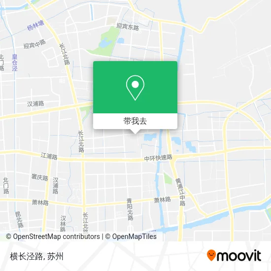 横长泾路地图