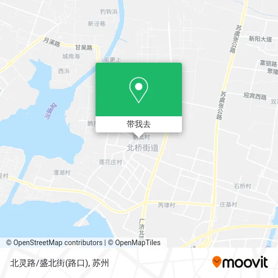 北灵路/盛北街(路口)地图